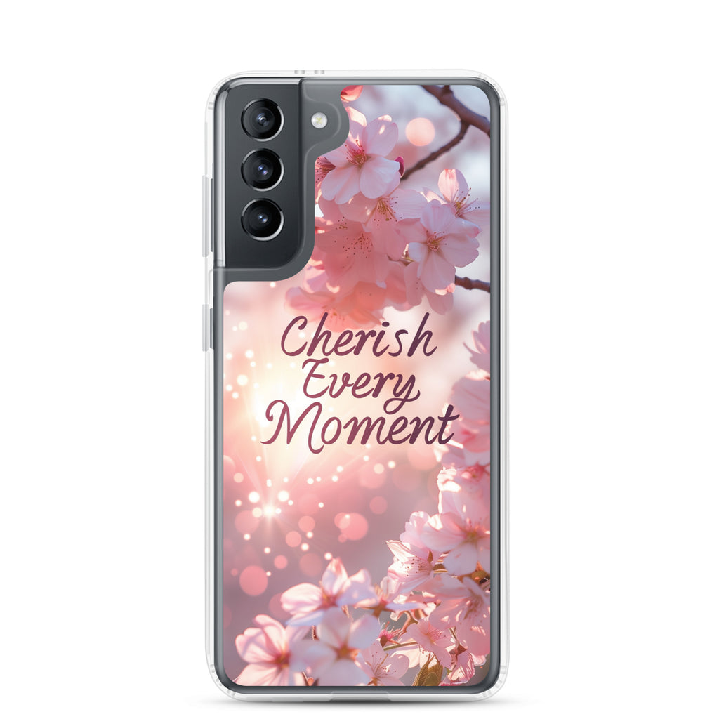 Inspirational Blossoms D Clear Case for Samsung®