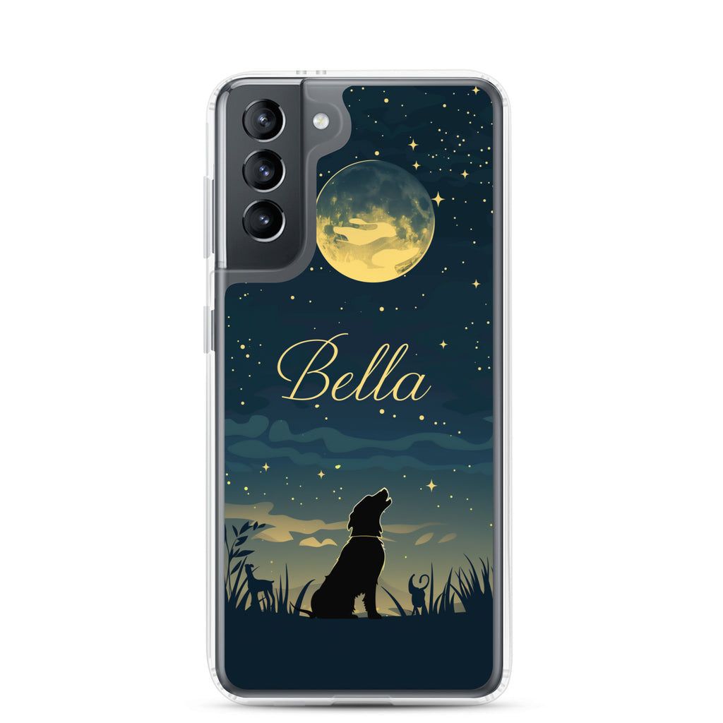 Canine Name Bella Clear Case for Samsung®