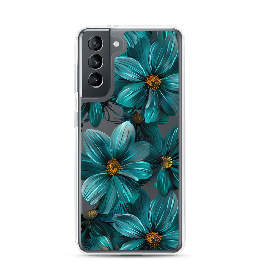 Floral Symphony D Clear Case for Samsung®
