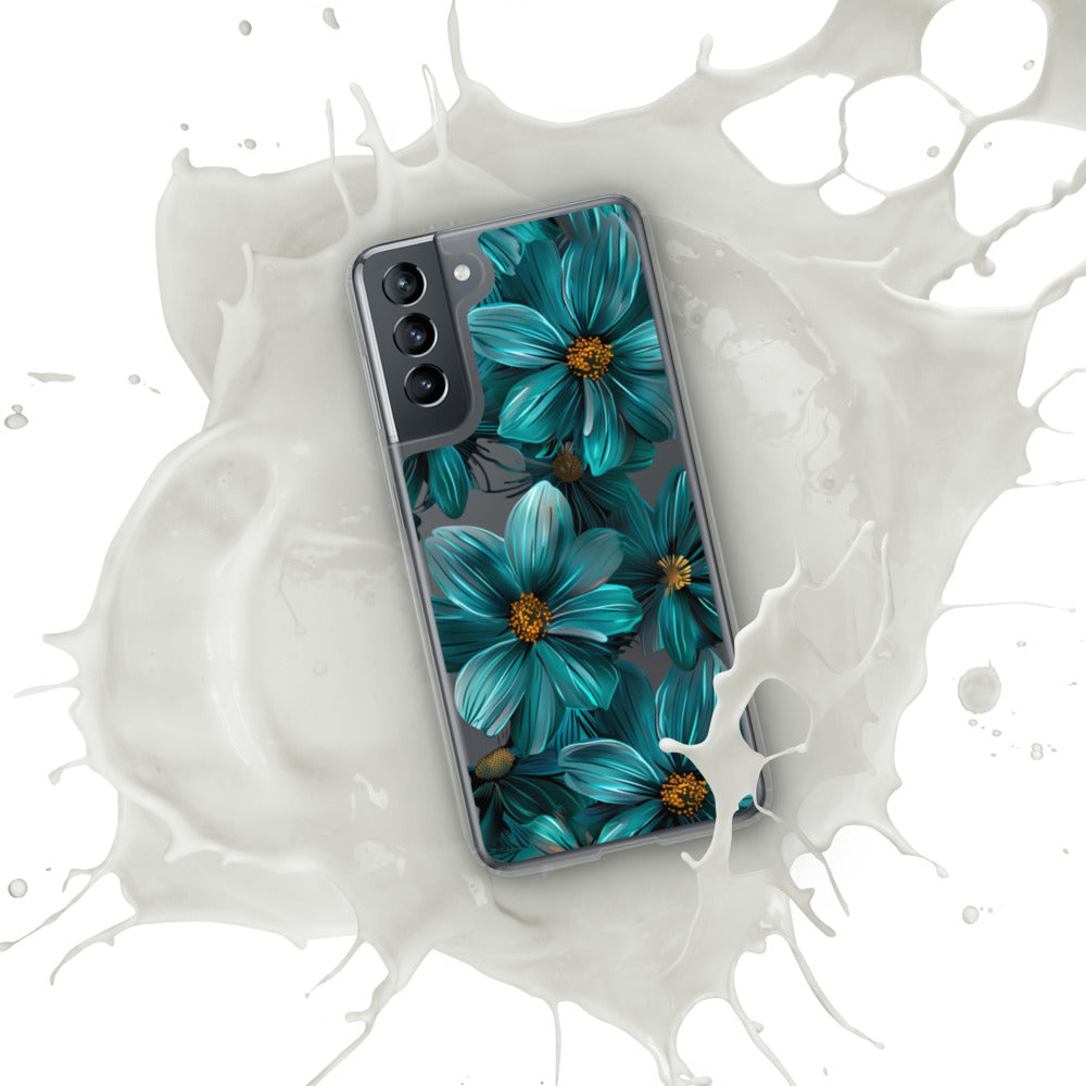 Floral Symphony D Clear Case for Samsung®