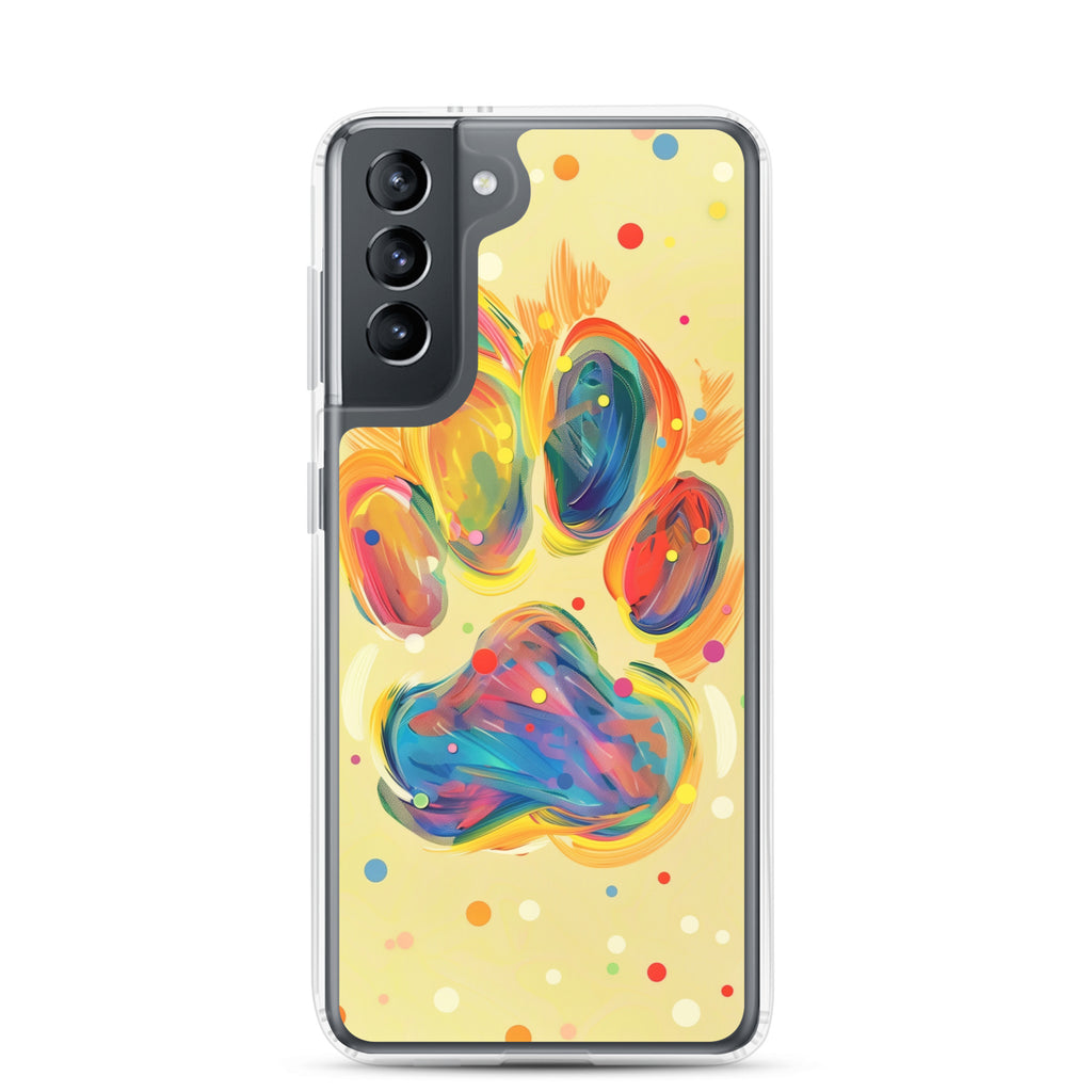 Artistic PawPrints Dreamscape Clear Case for Samsung®