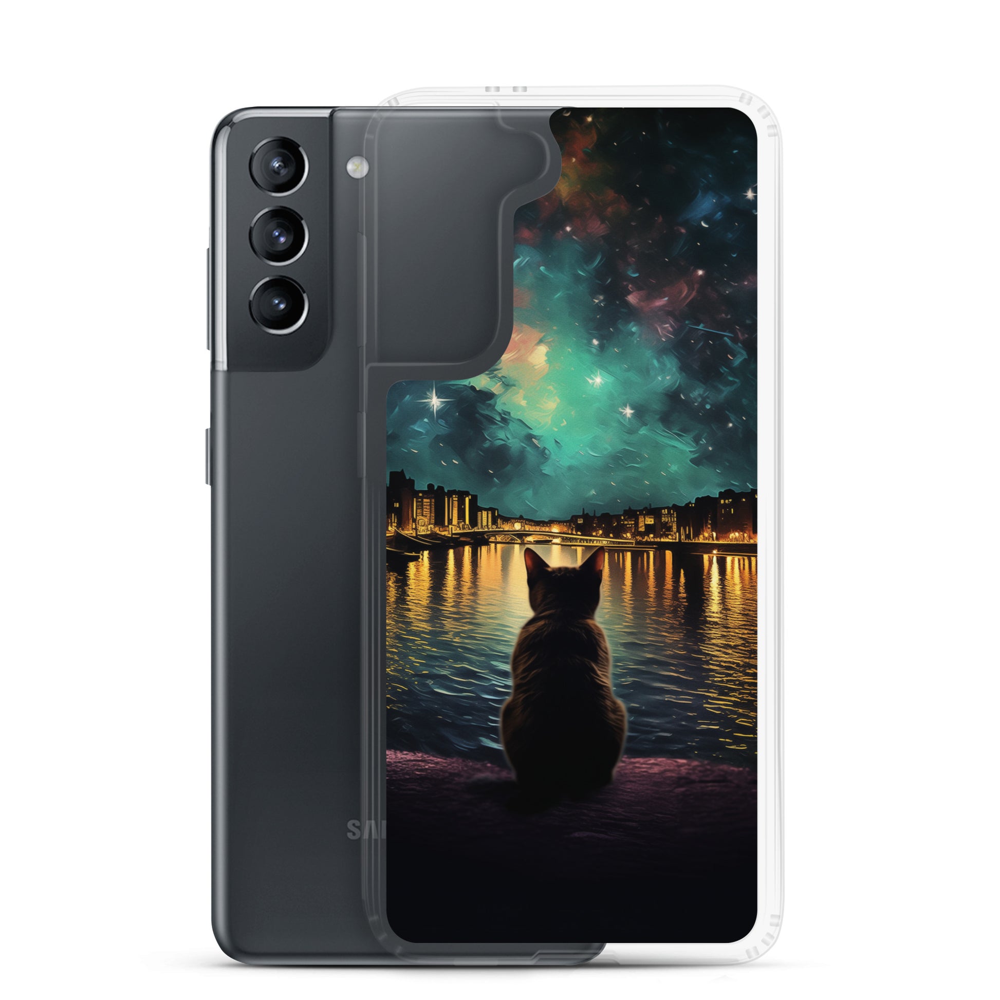 River Cat A Clear Case for Samsung®