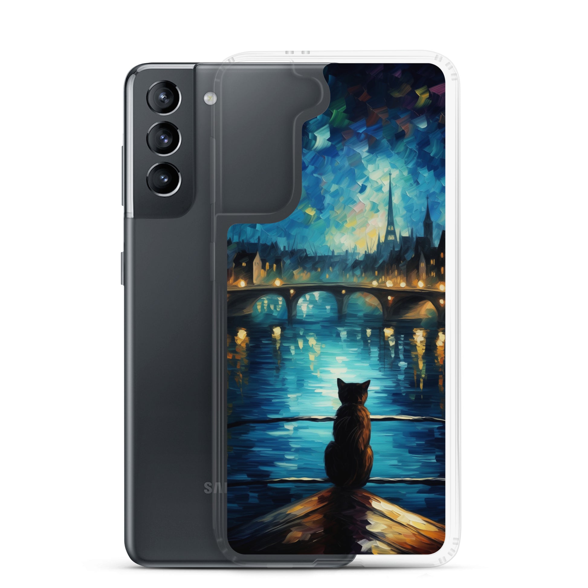 River Cat B Clear Case for Samsung®