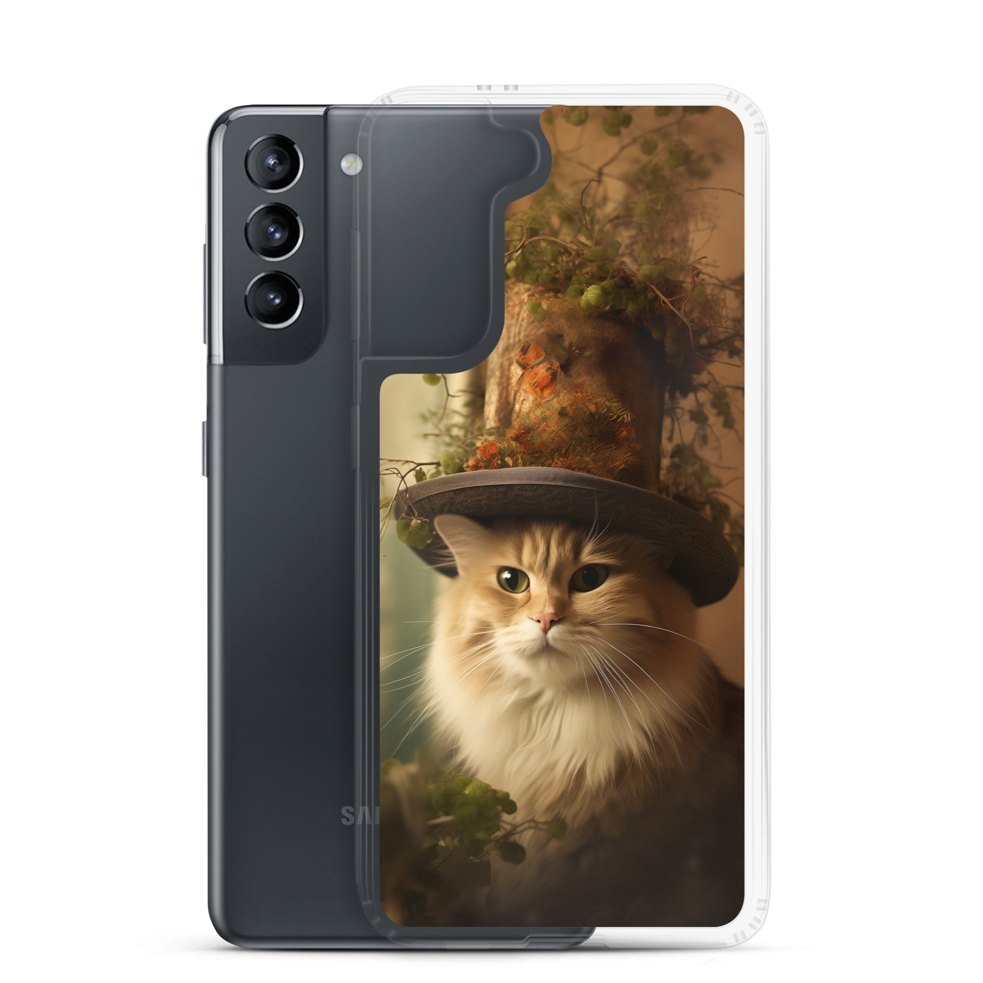 Cat Hat A Clear Case for Samsung®