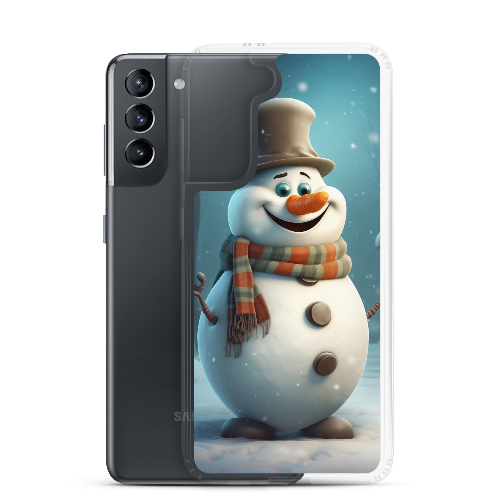 Snowman Finley Clear Case for Samsung®