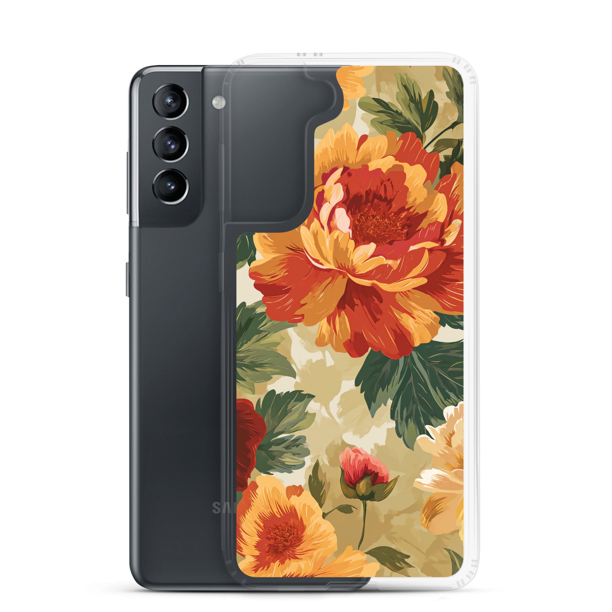 Flower Angel Clear Case for Samsung®