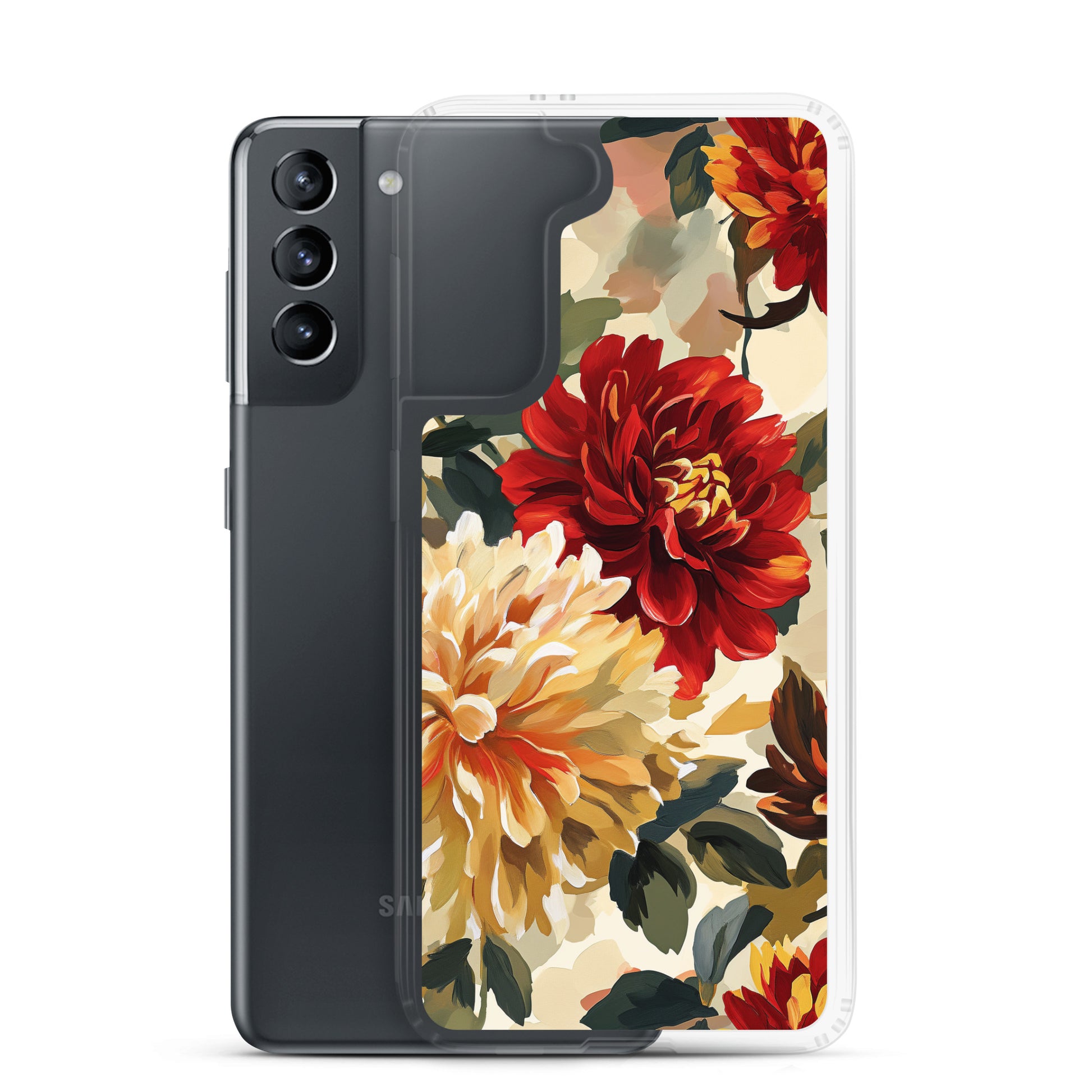 Flower Coral Clear Case for Samsung®