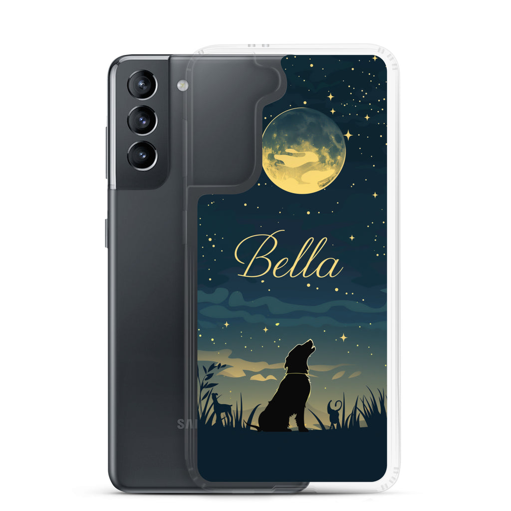 Canine Name Bella Clear Case for Samsung®
