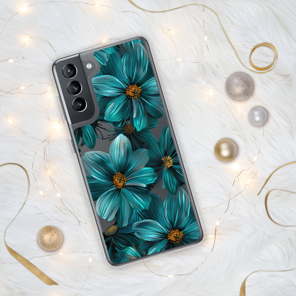 Floral Symphony D Clear Case for Samsung®