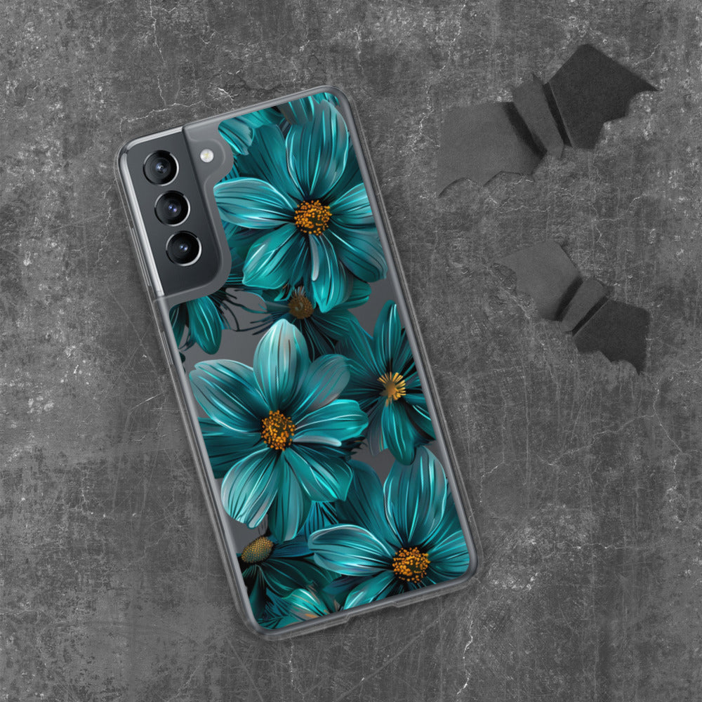 Floral Symphony D Clear Case for Samsung®