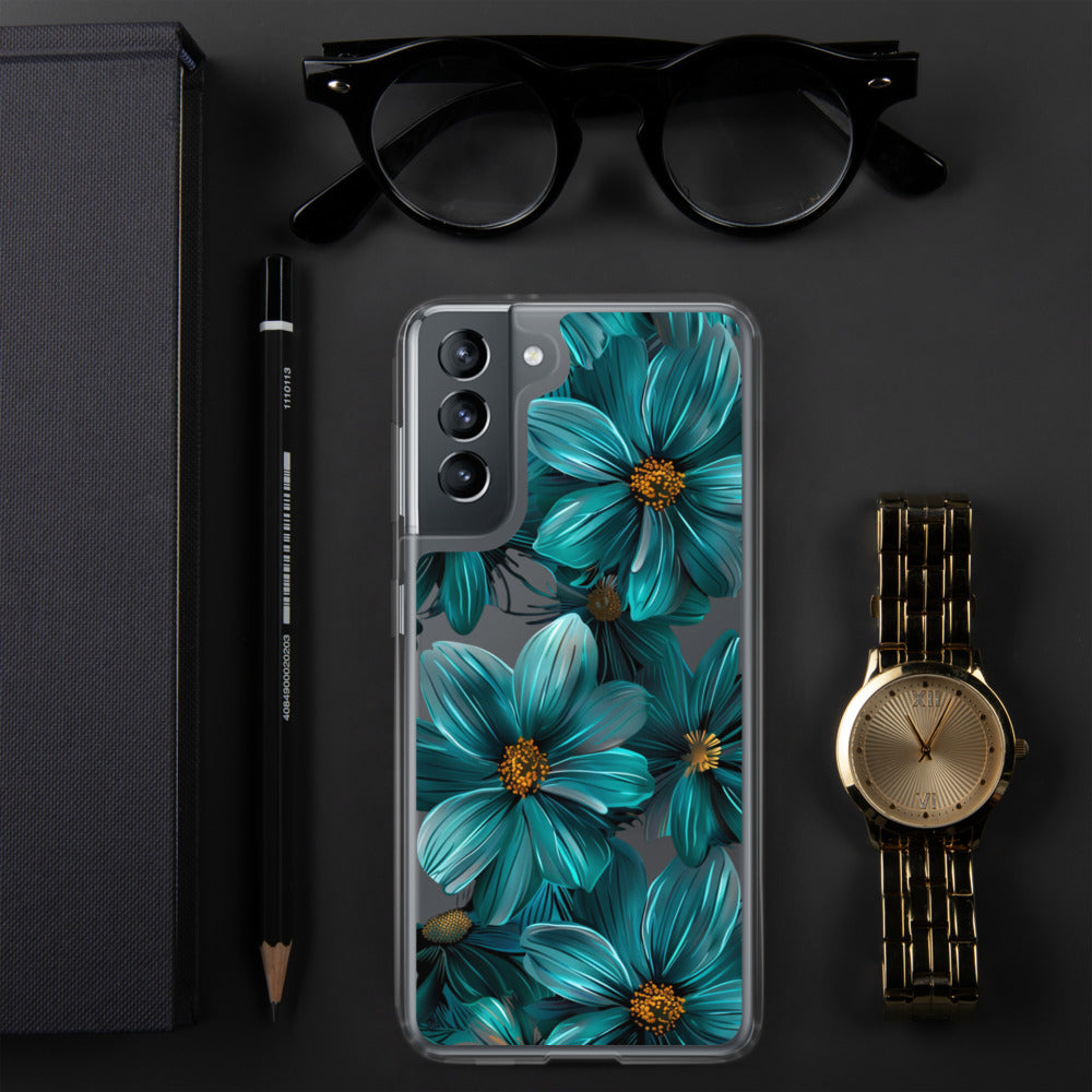 Floral Symphony D Clear Case for Samsung®