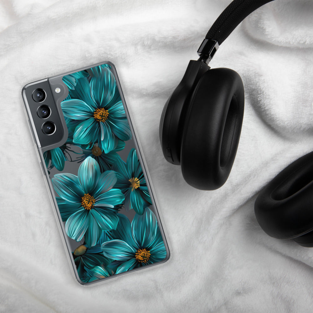 Floral Symphony D Clear Case for Samsung®