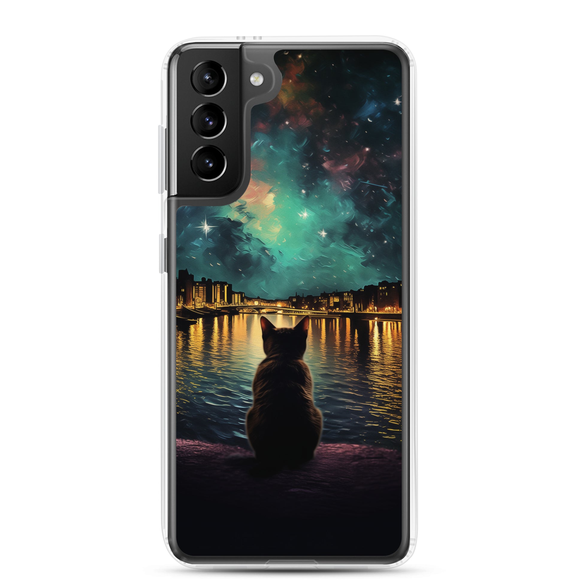 River Cat A Clear Case for Samsung®