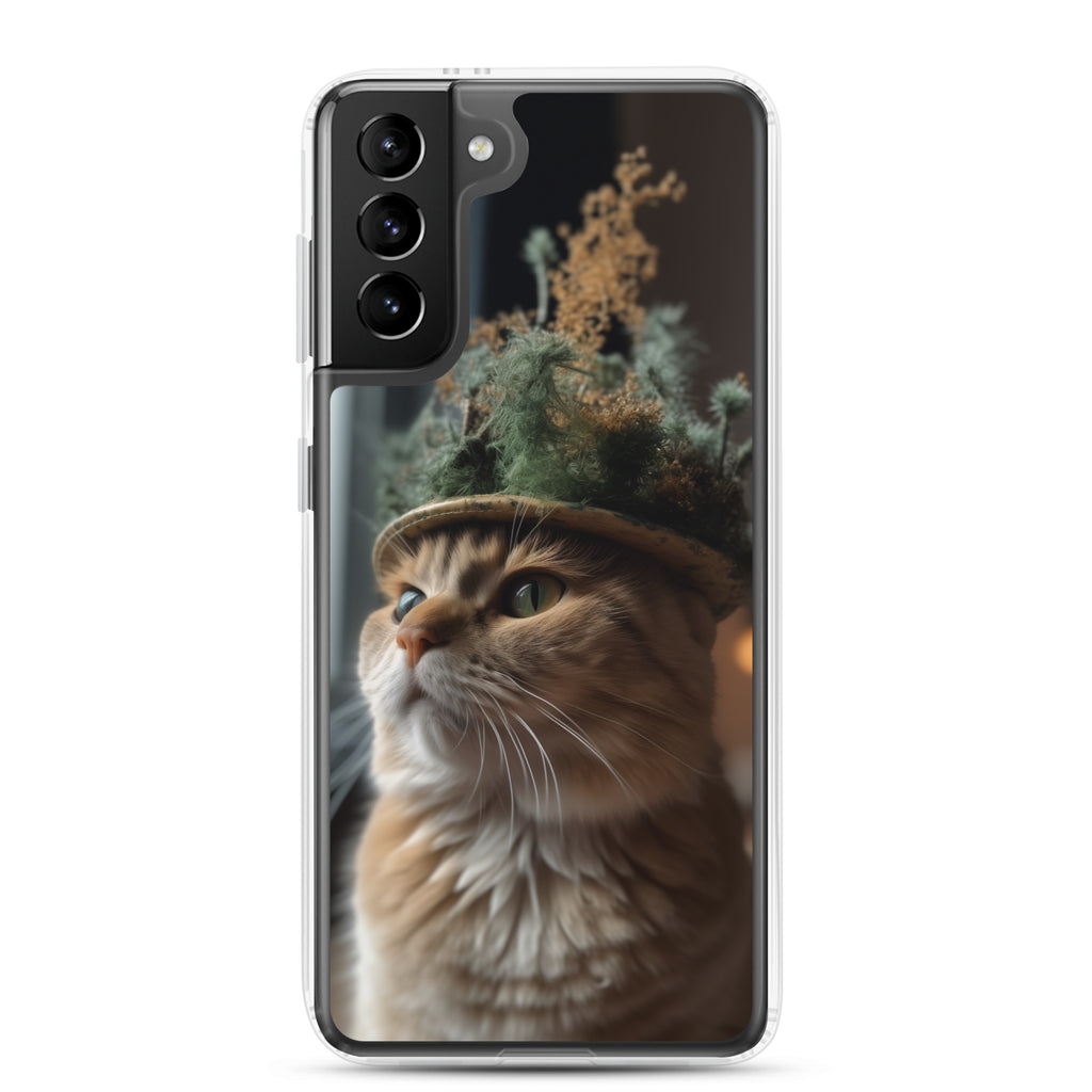 Cat Hat BClear Case for Samsung®