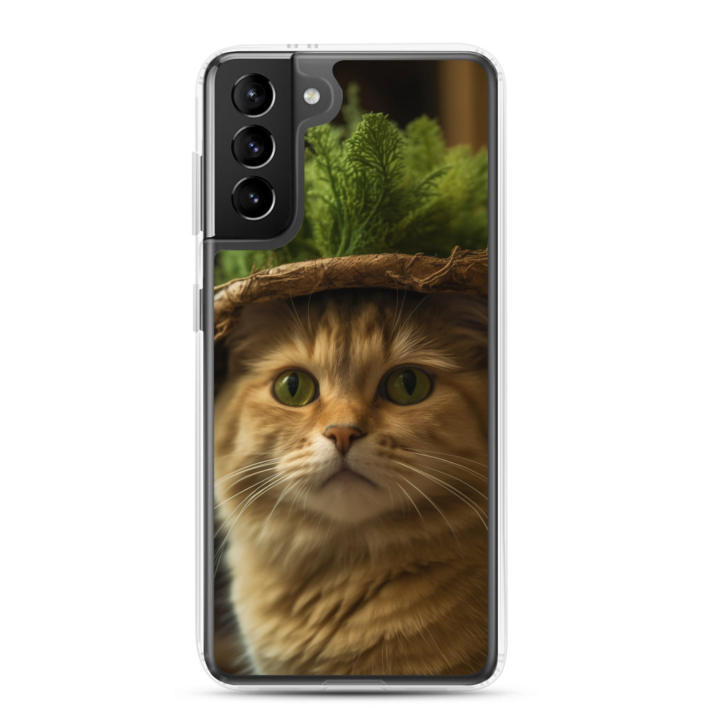 Cat Hat D Clear Case for Samsung®