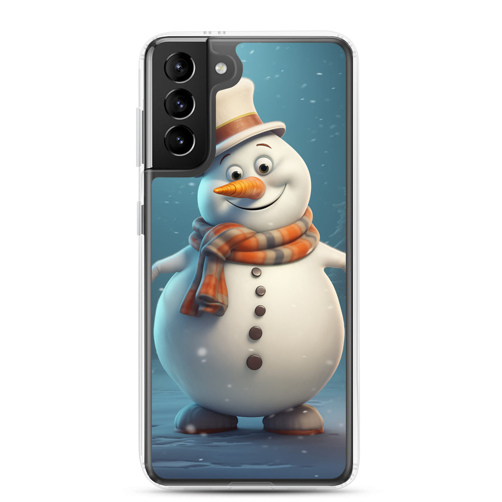 Snowman Bailey Clear Case for Samsung®