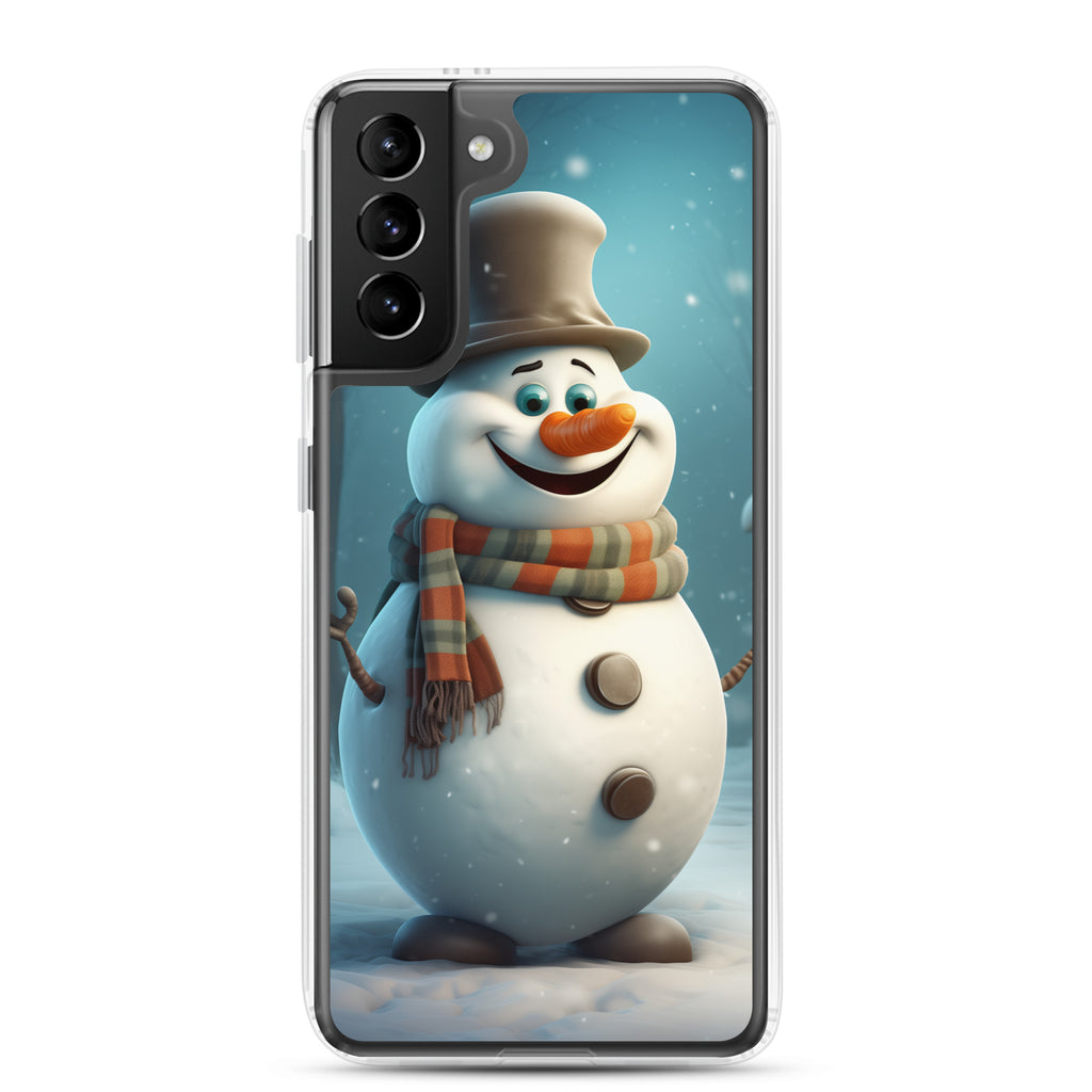 Snowman Finley Clear Case for Samsung®