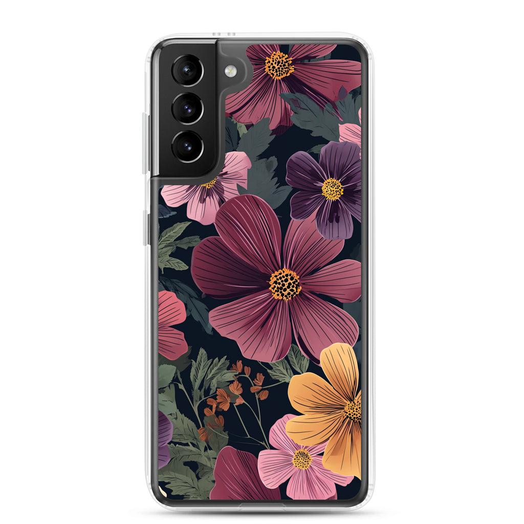 Flower Enchanting Clear Case for Samsung®