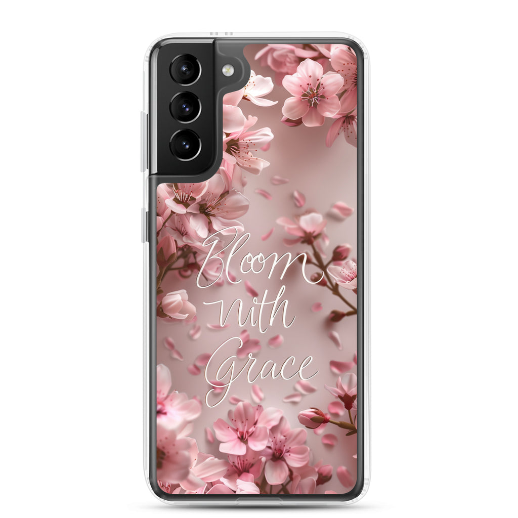 Inspirational Blossoms A Clear Case for Samsung®