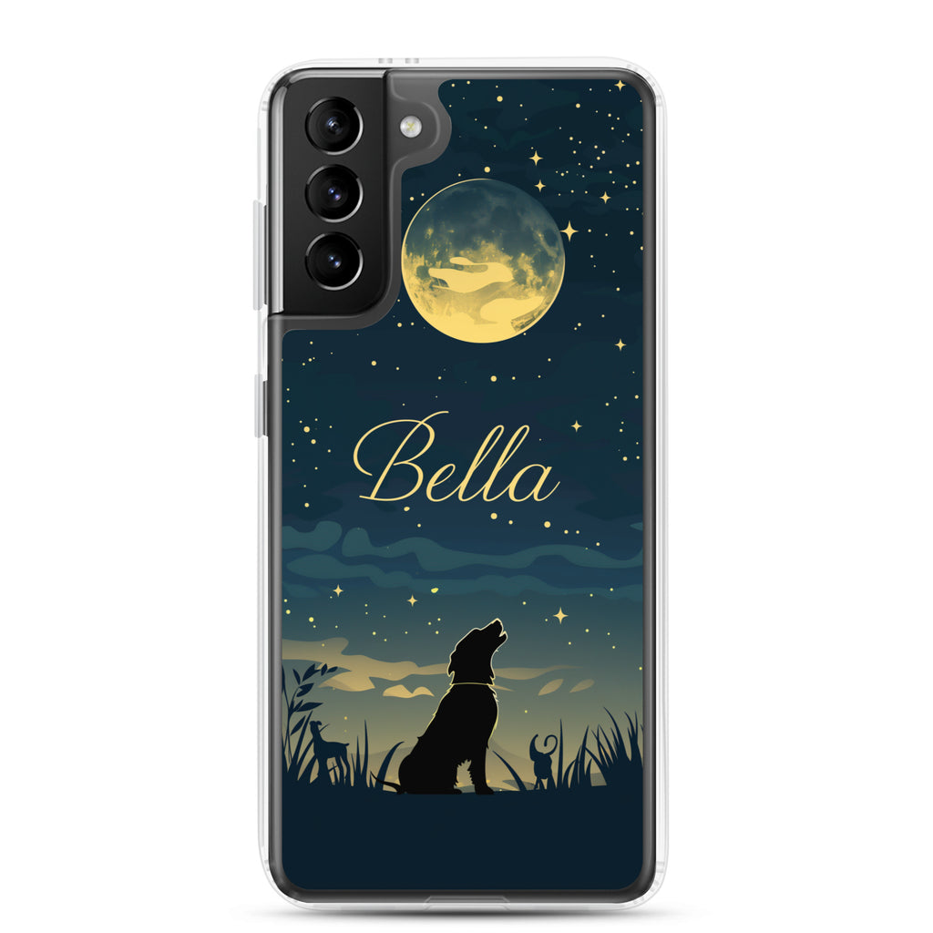 Canine Name Bella Clear Case for Samsung®