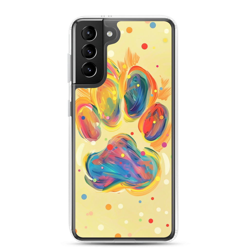 Artistic PawPrints Dreamscape Clear Case for Samsung®