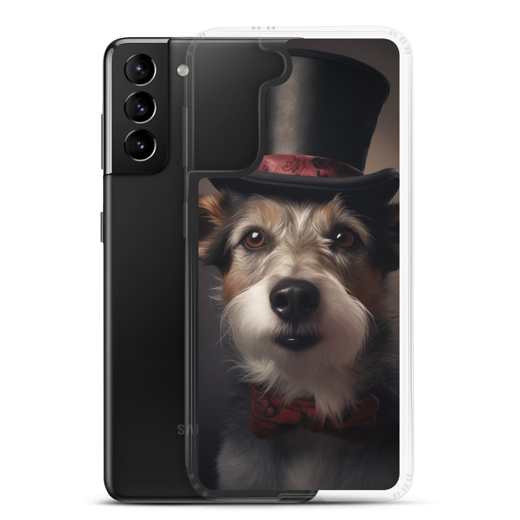 Top Hat Dog E Clear Case for Samsung®