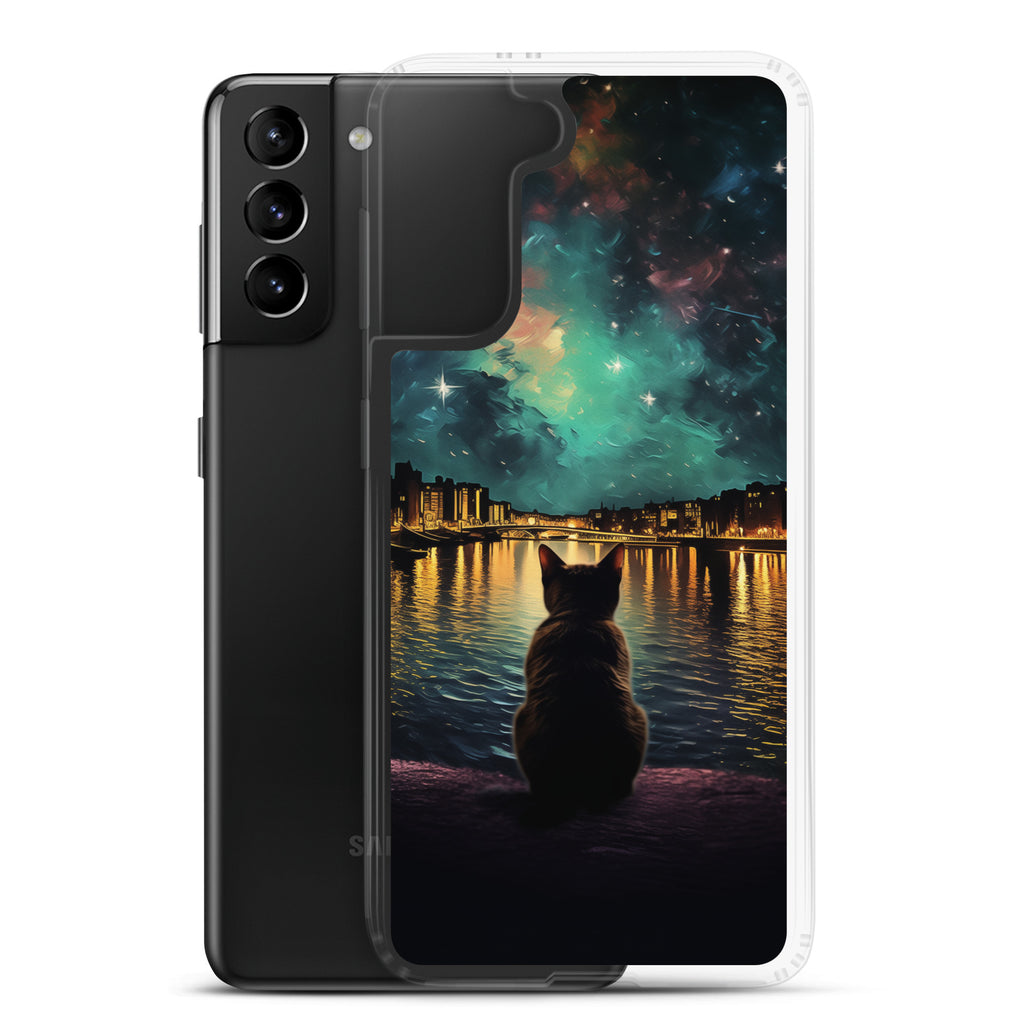River Cat A Clear Case for Samsung®