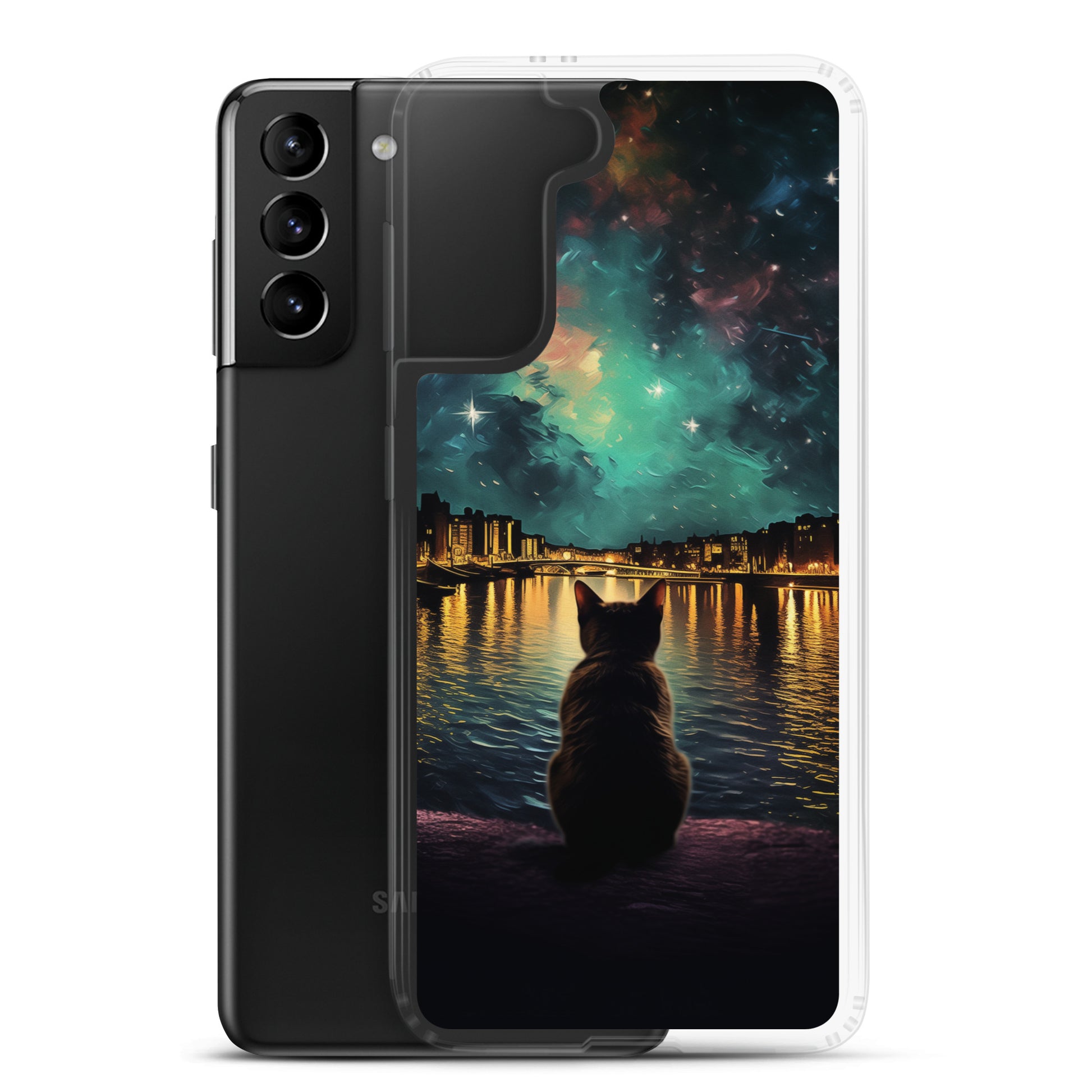 River Cat A Clear Case for Samsung®