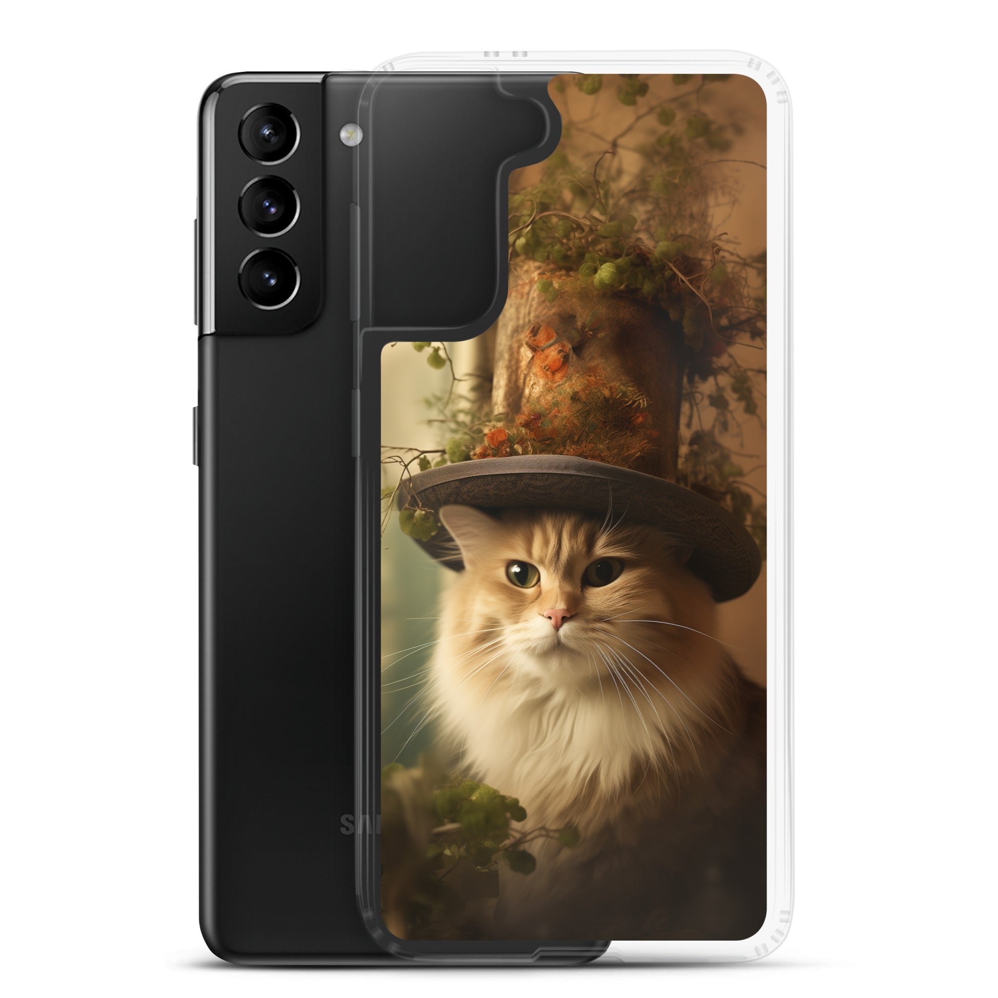 Cat Hat A Clear Case for Samsung®