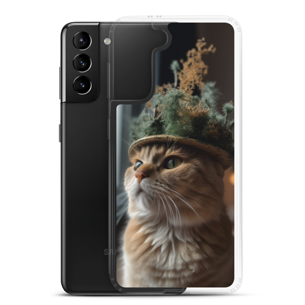 Cat Hat BClear Case for Samsung®