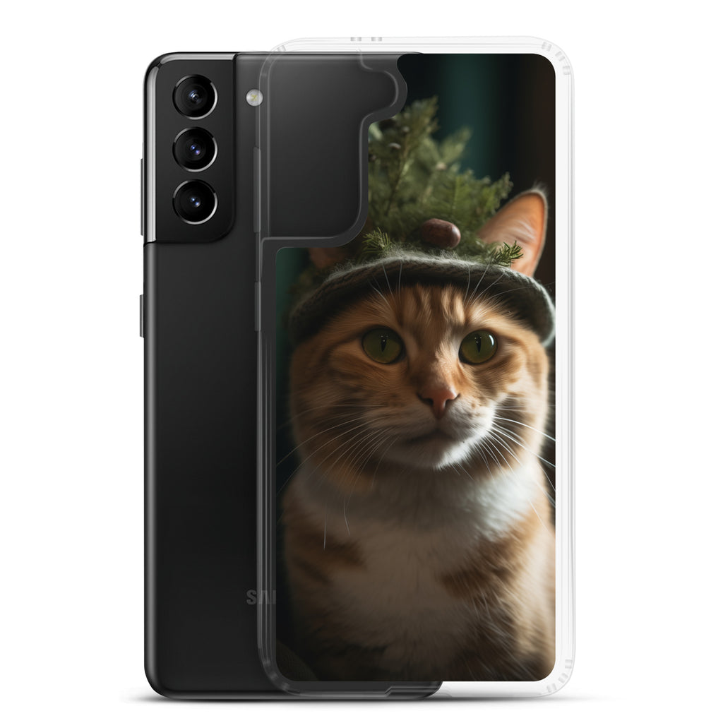 Cat Hat F Clear Case for Samsung®