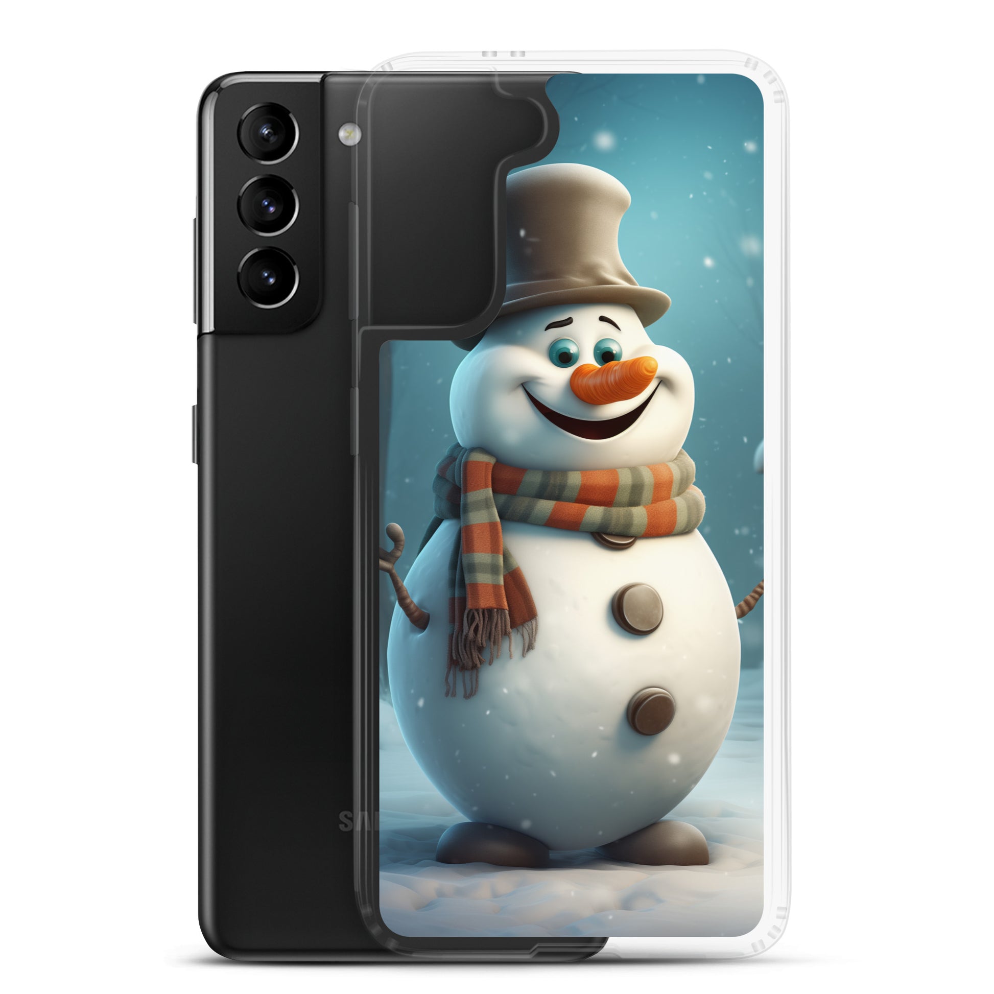 Snowman Finley Clear Case for Samsung®