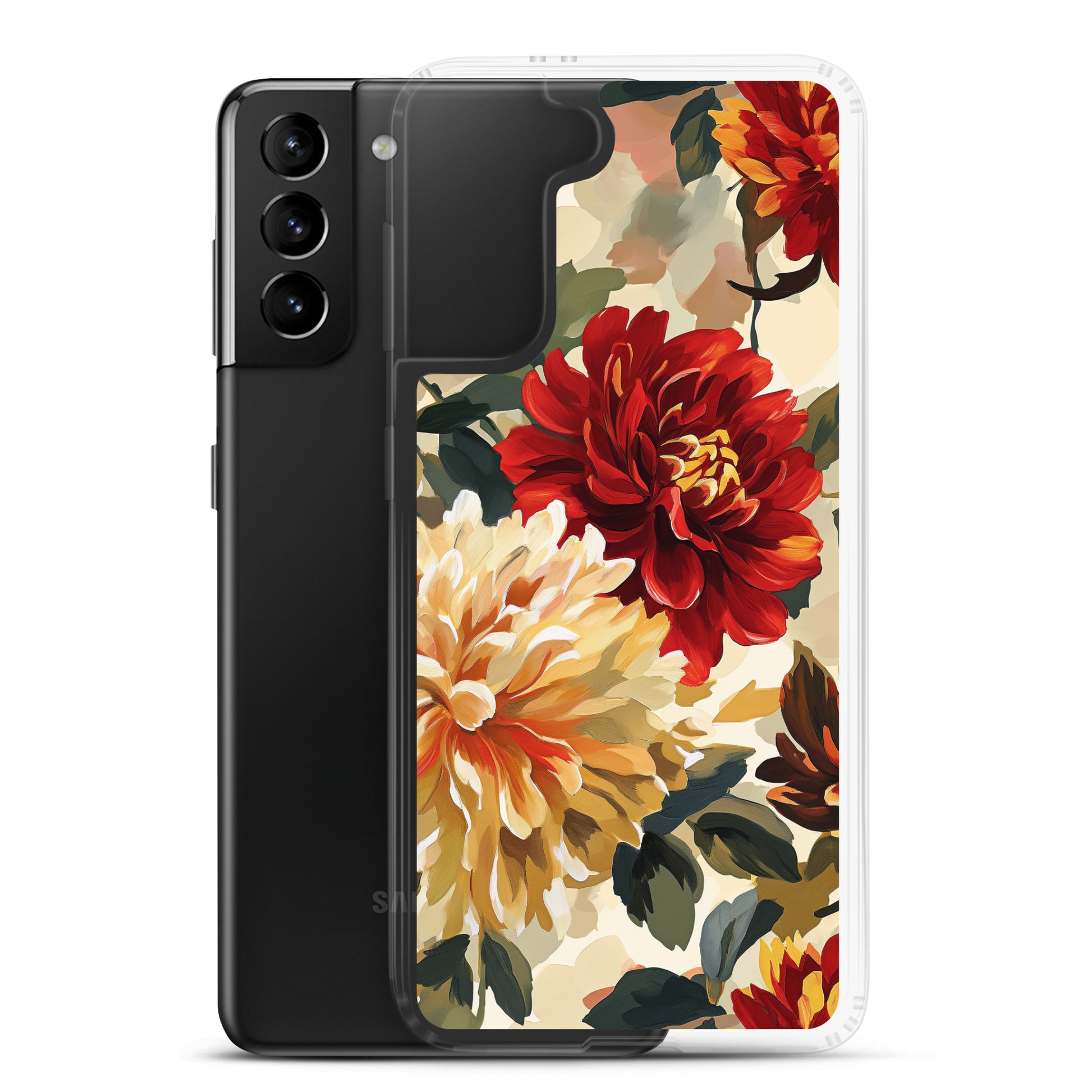Flower Coral Clear Case for Samsung®