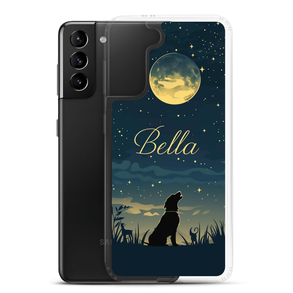 Canine Name Bella Clear Case for Samsung®