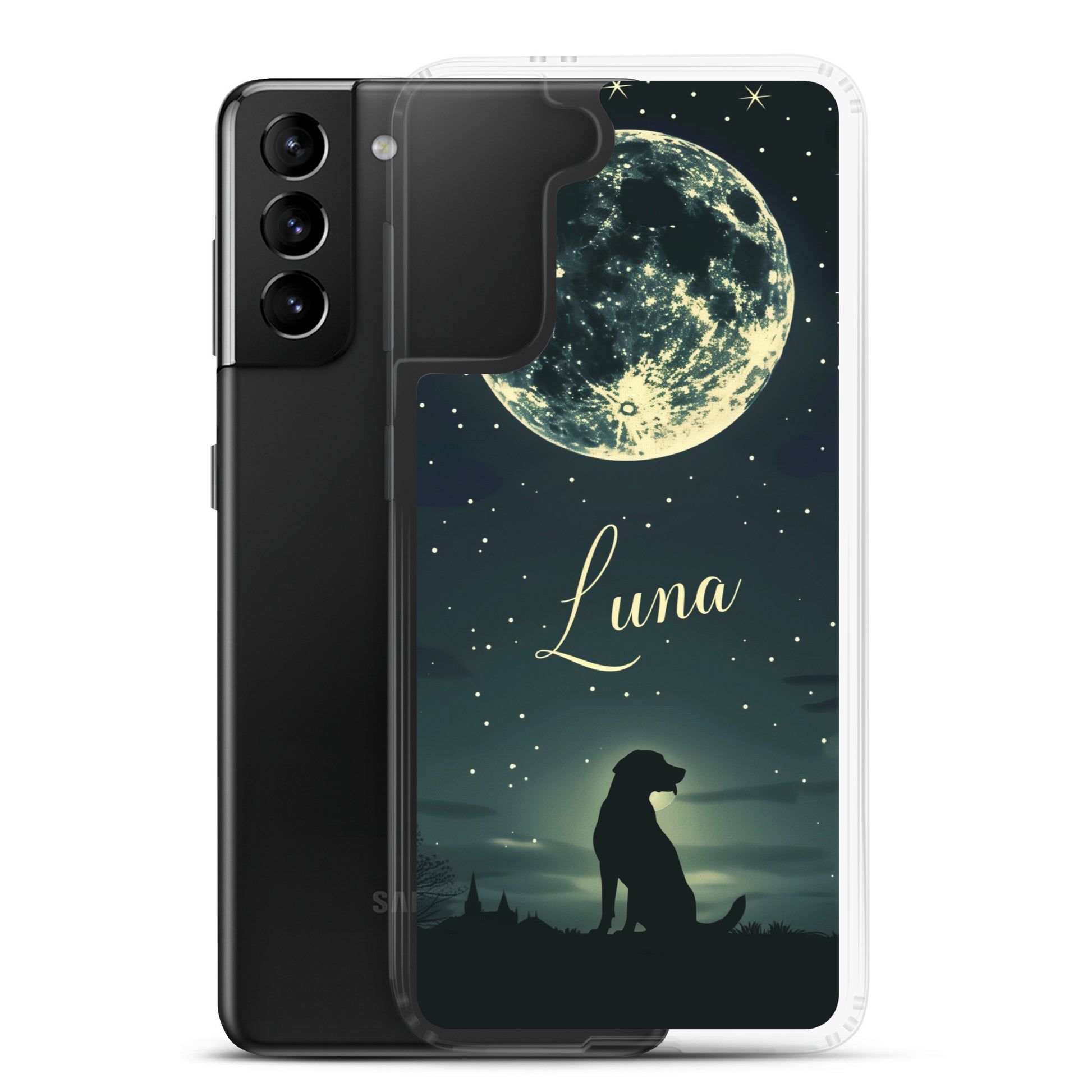 Canine Name Luna Clear Case for Samsung®
