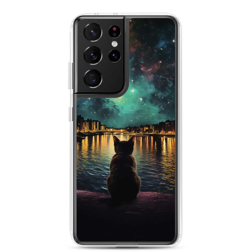 River Cat A Clear Case for Samsung®