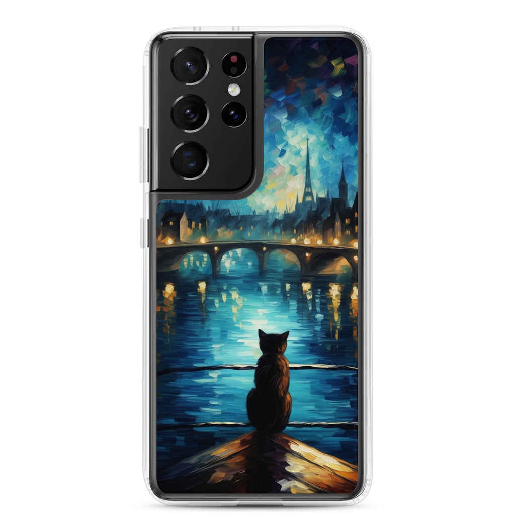 River Cat B Clear Case for Samsung®