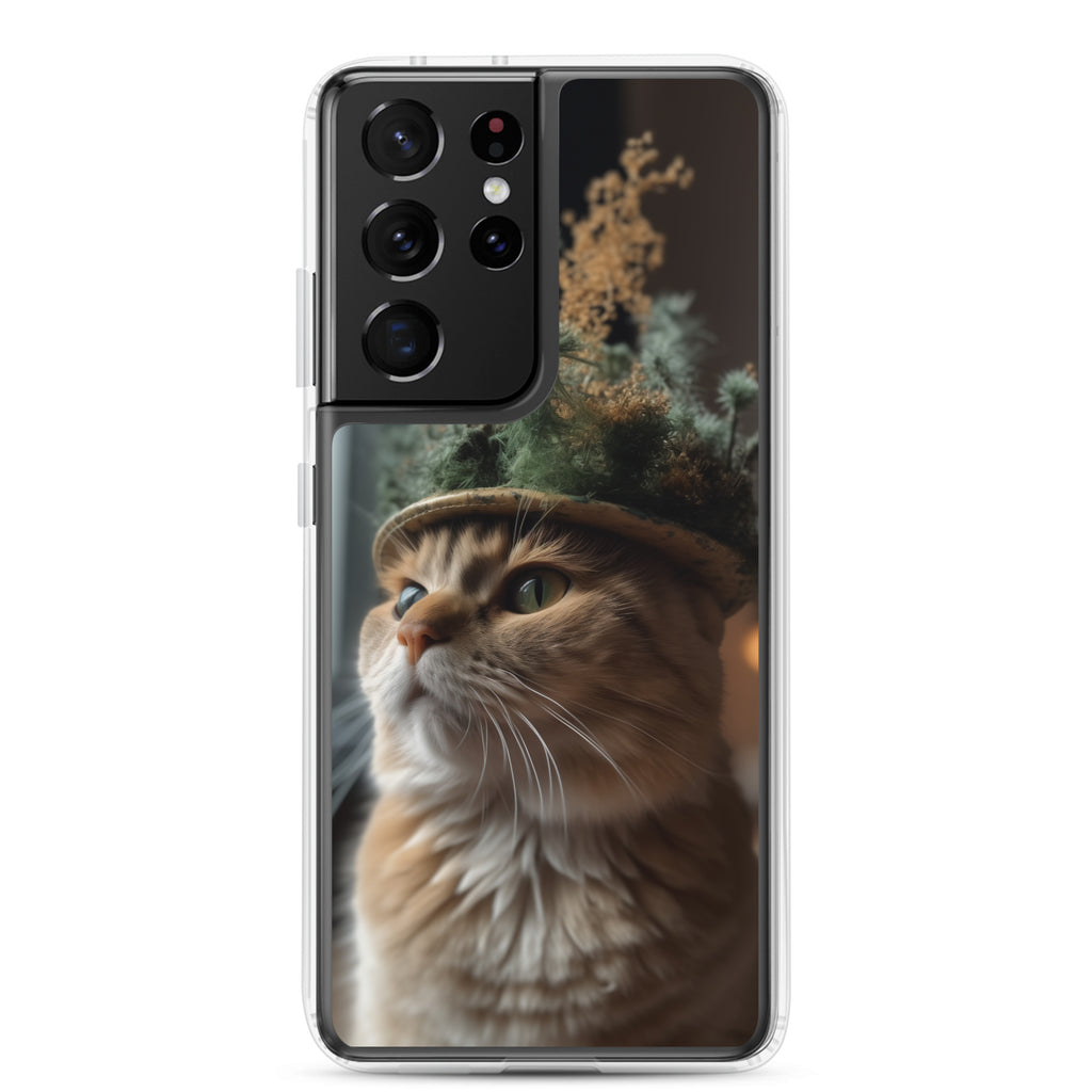 Cat Hat BClear Case for Samsung®