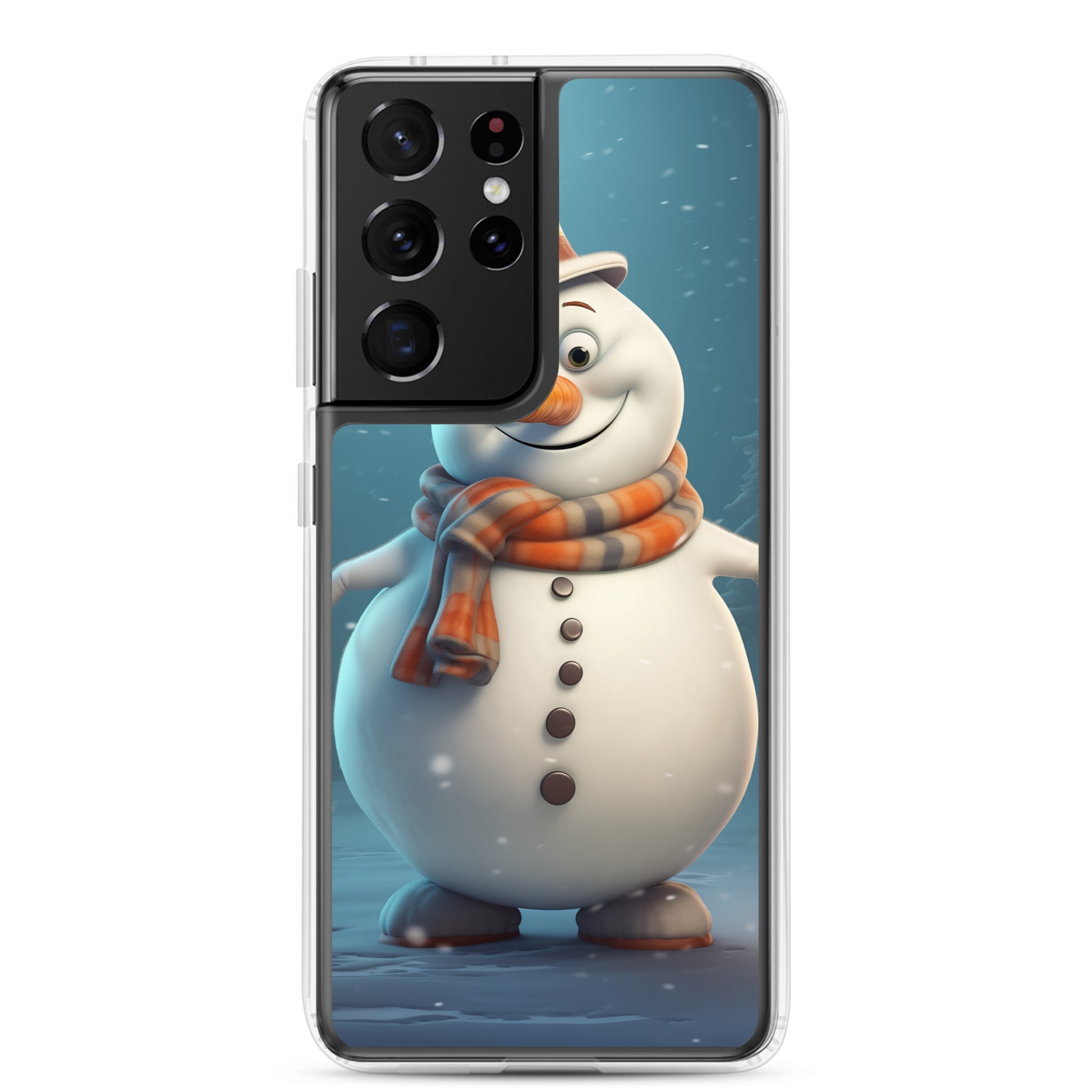 Snowman Bailey Clear Case for Samsung®