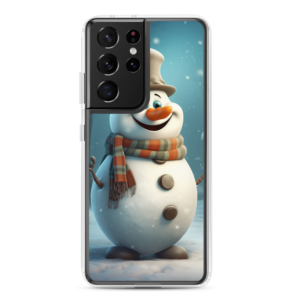 Snowman Finley Clear Case for Samsung®