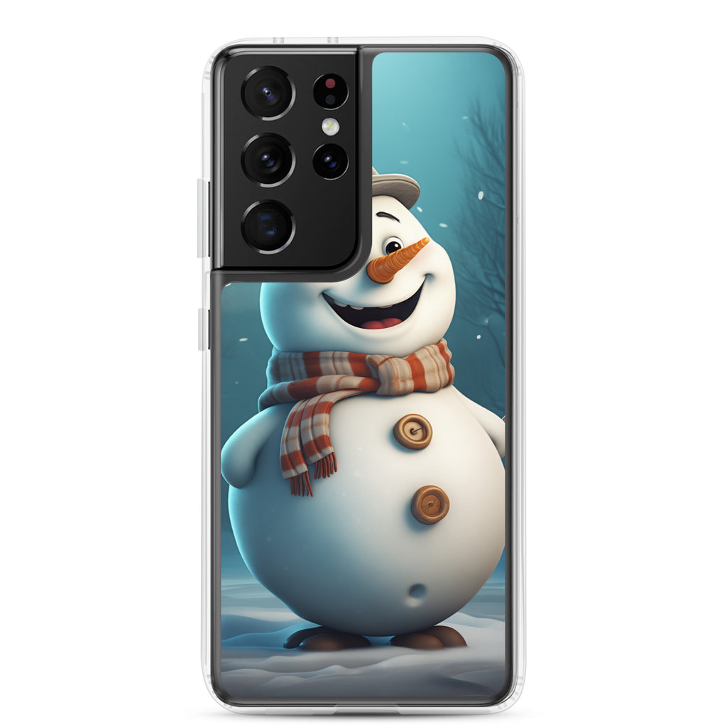 Snowman Hayden Clear Case for Samsung®