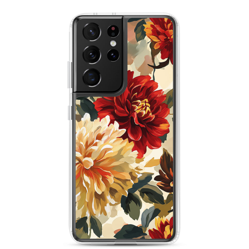 Flower Coral Clear Case for Samsung®