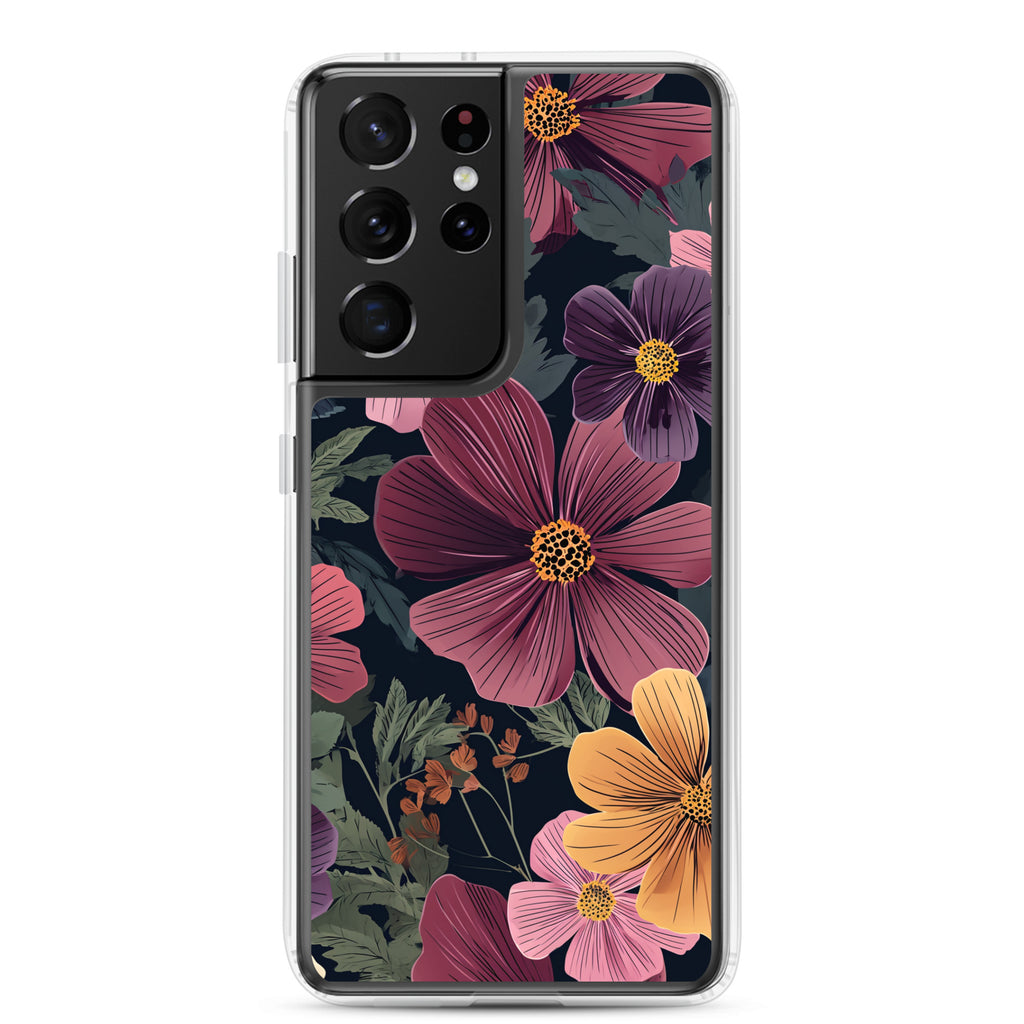 Flower Enchanting Clear Case for Samsung®