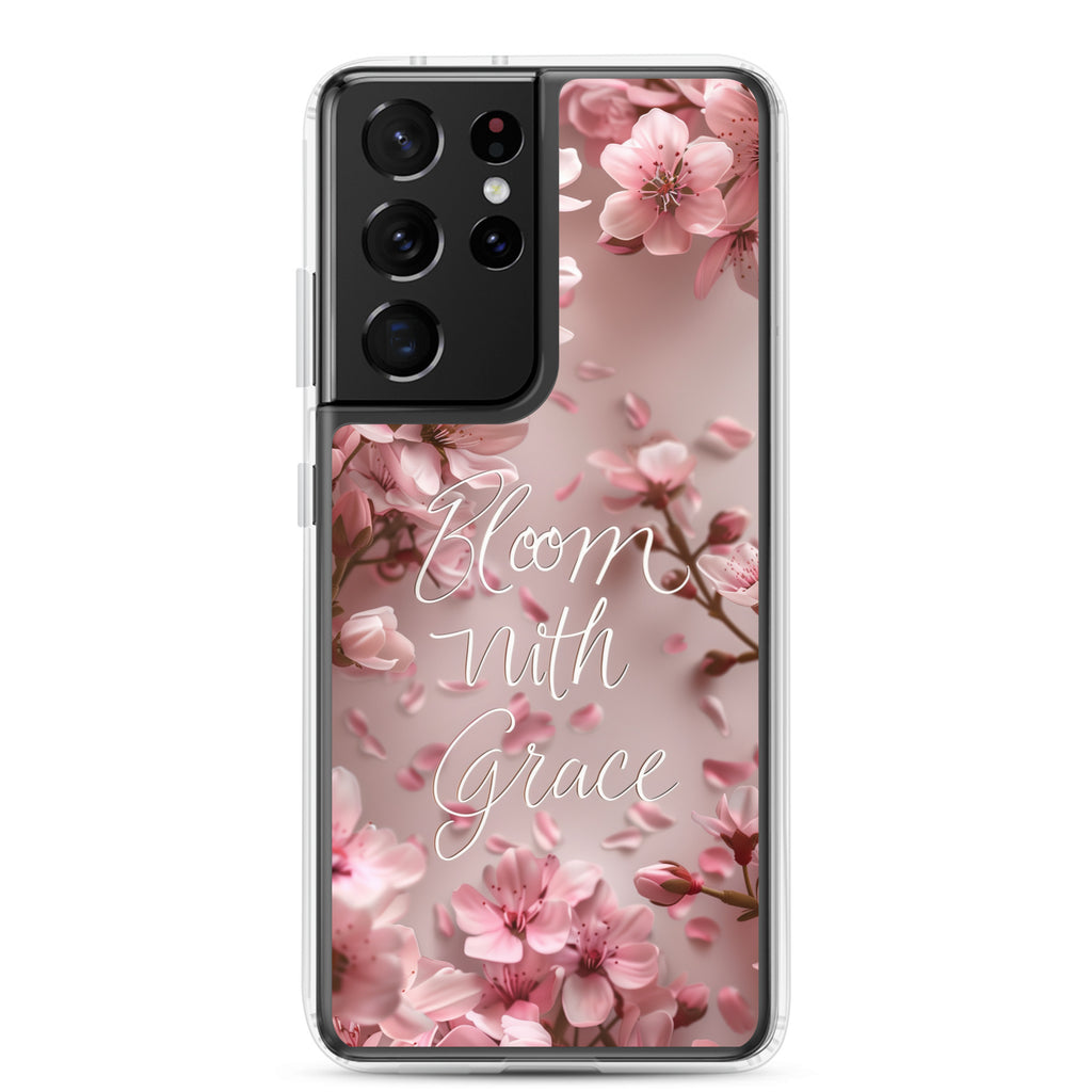 Inspirational Blossoms A Clear Case for Samsung®