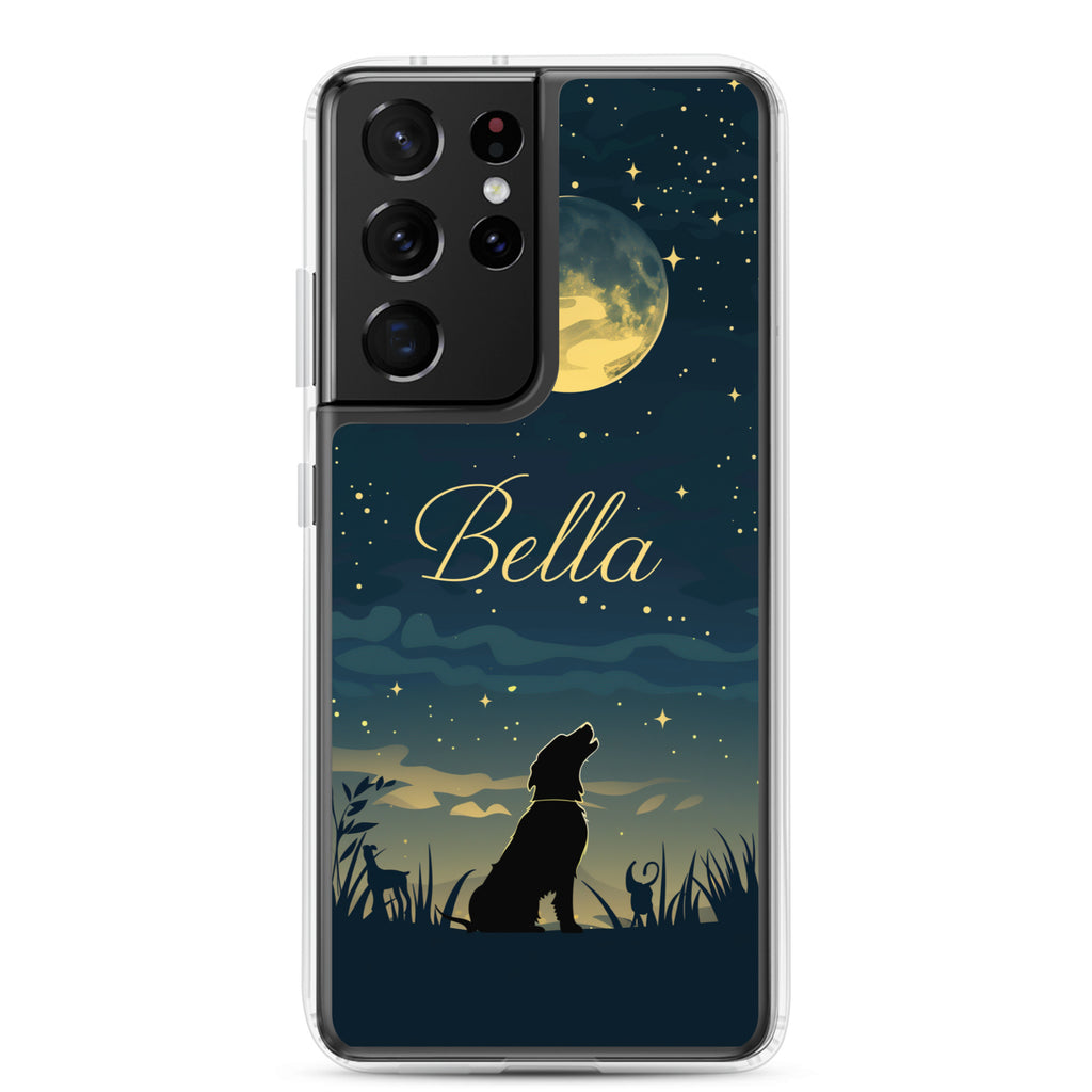 Canine Name Bella Clear Case for Samsung®