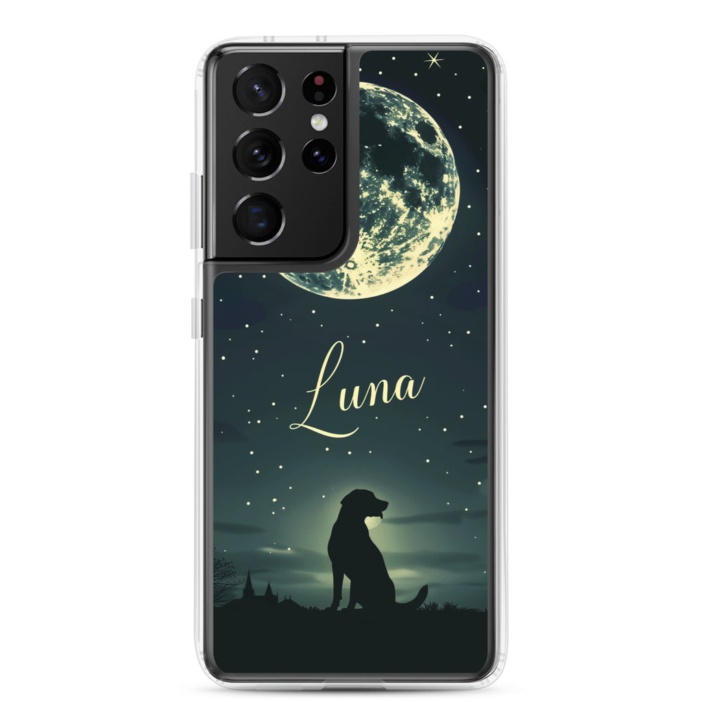 Canine Name Luna Clear Case for Samsung®