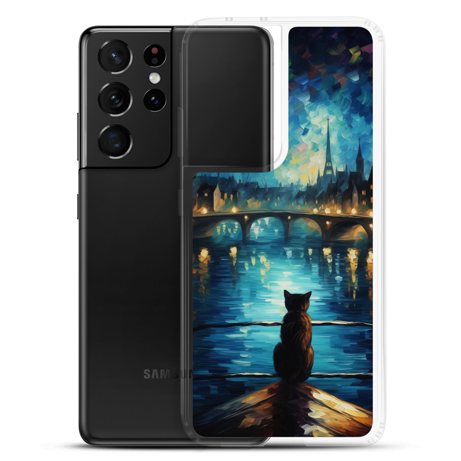 River Cat B Clear Case for Samsung®