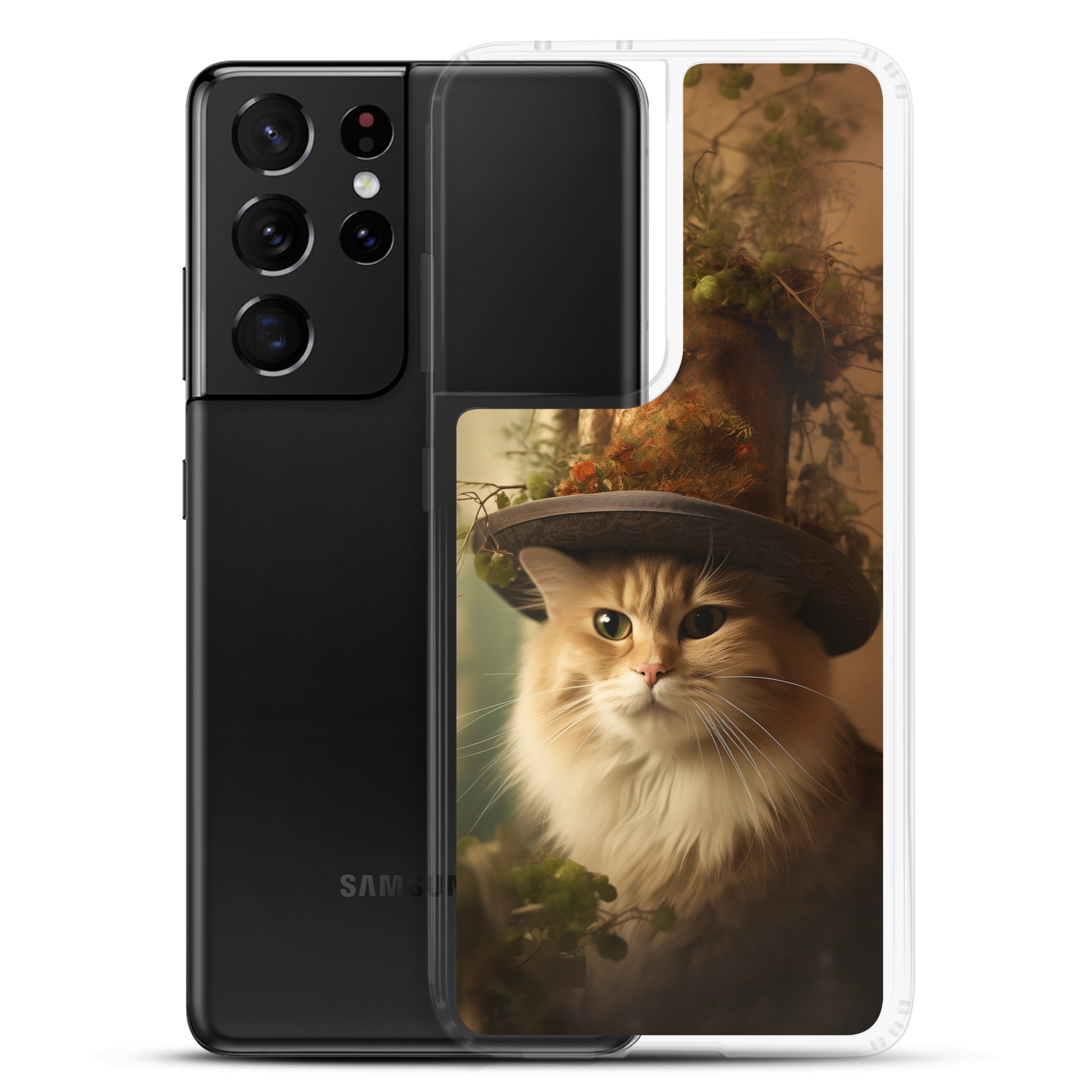 Cat Hat A Clear Case for Samsung®