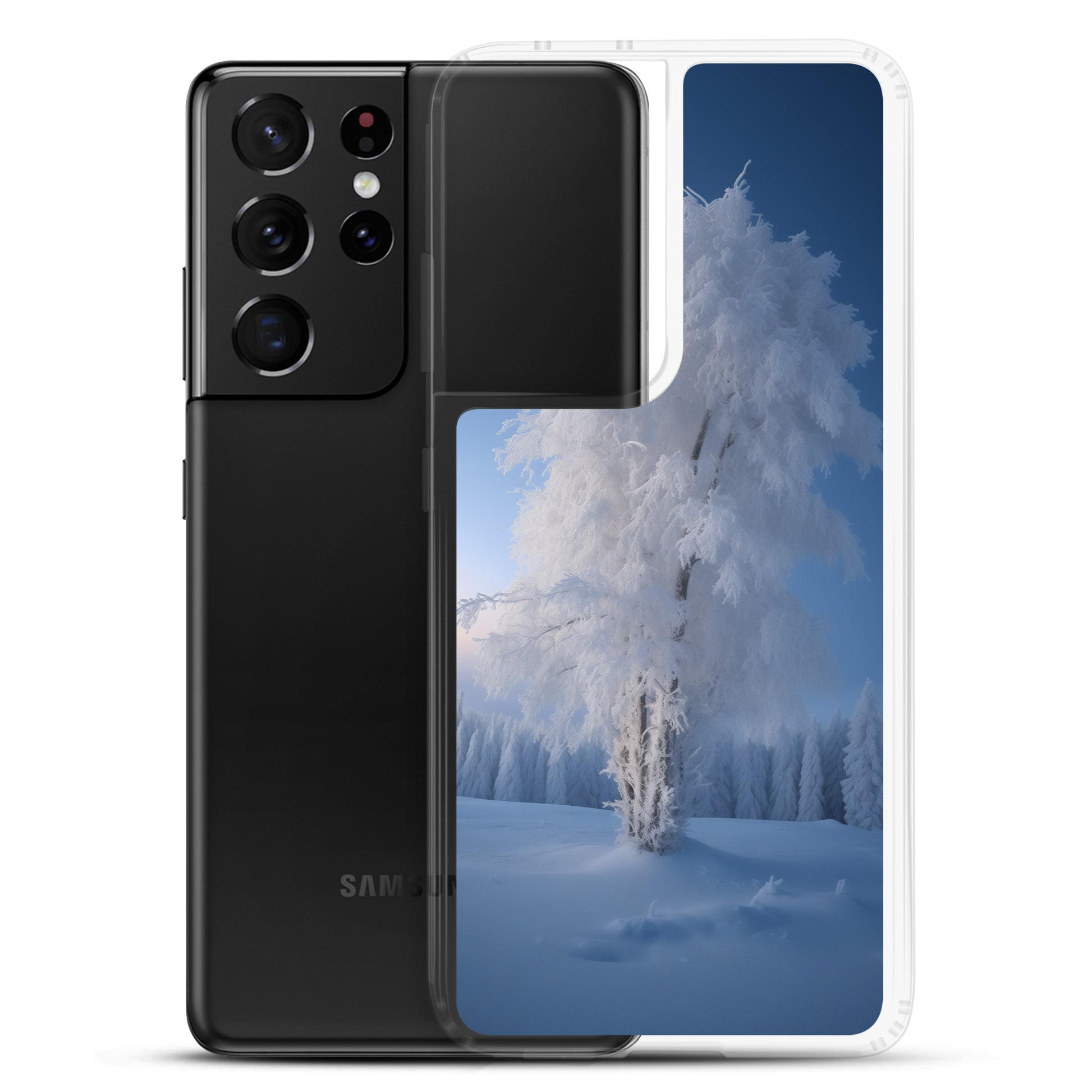 Snow Tree A Clear Case for Samsung®