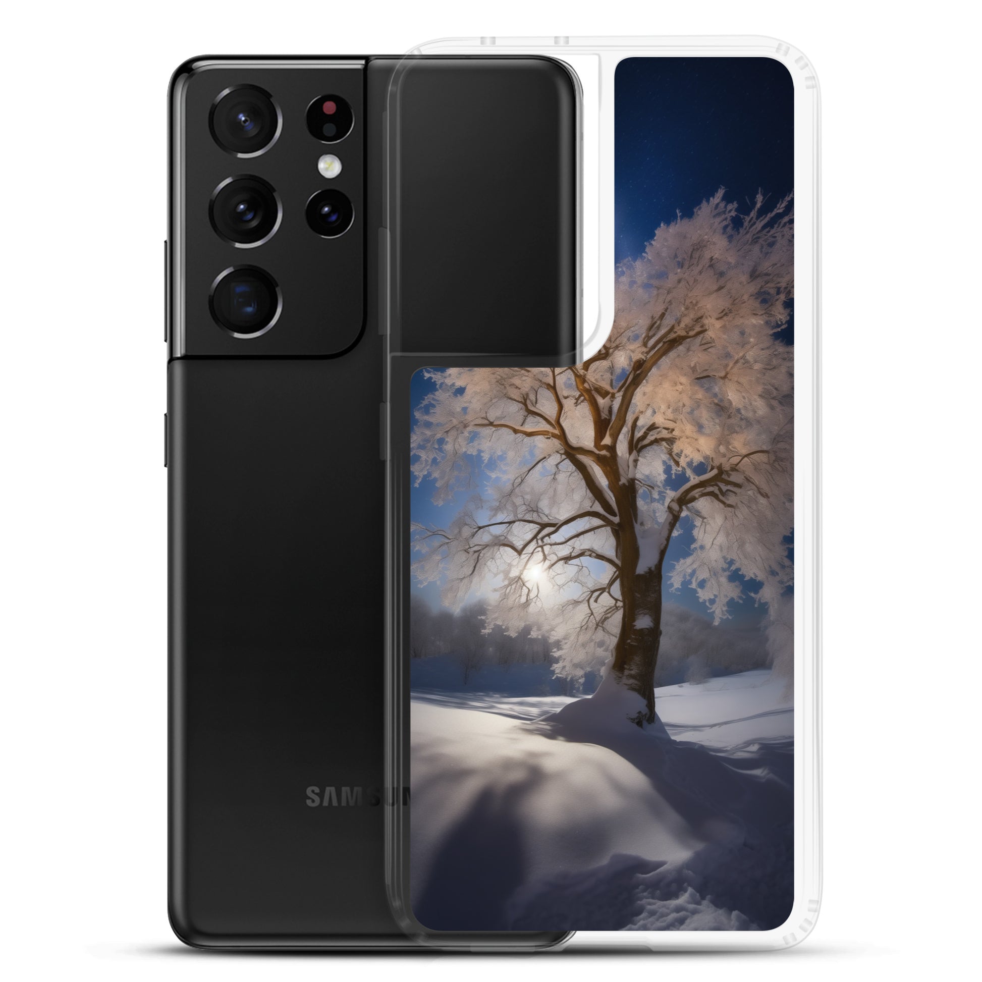 Snow Tree D Clear Case for Samsung®